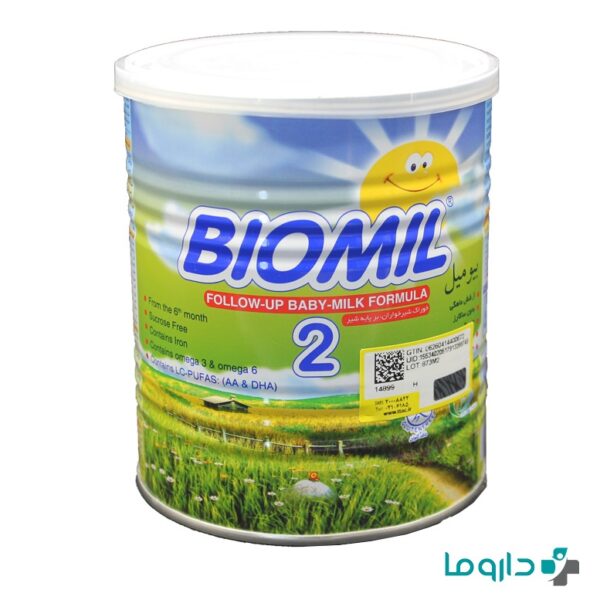 شیر خشک بیومیل 2 فاسبل از 6 تا 12 ماهگی 400 گرم