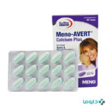 Meno-Avert Calcium Plus EuRho Vital 45 Tablets