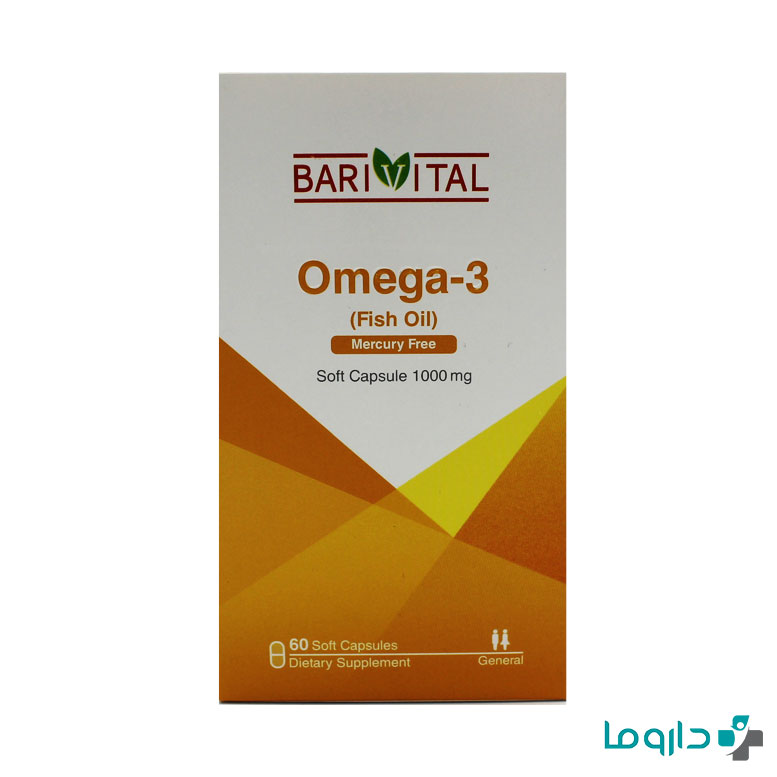 barivital omega 3 1000mg 60 softgel