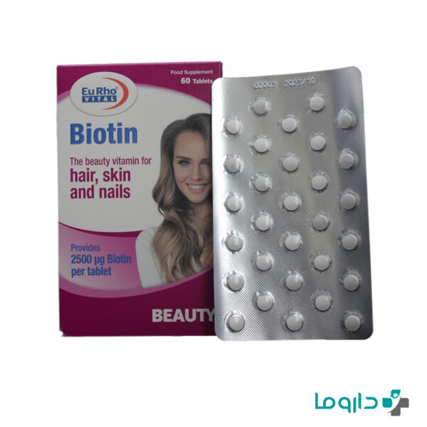 biotin 2500 eurho vital 60 tablets