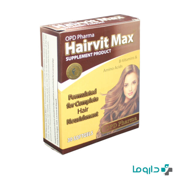 OPD Pharma Hairvit Max 30 Softgels