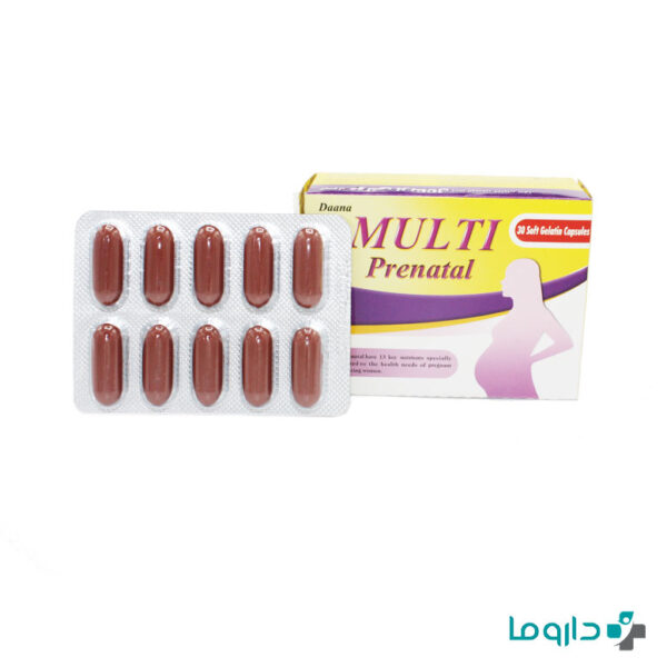 multi prenatal daana softgelatin 30 capsules
