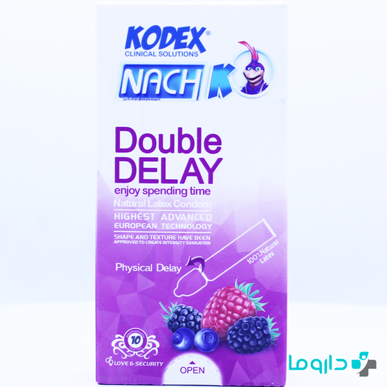kodex double delay condom 10pcs