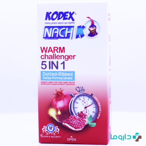 kodex warm Challenger 5in1 condom 12pcs