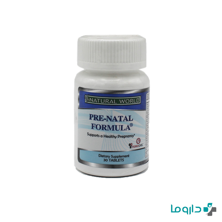 prenatal formula natrual world 30 tablets