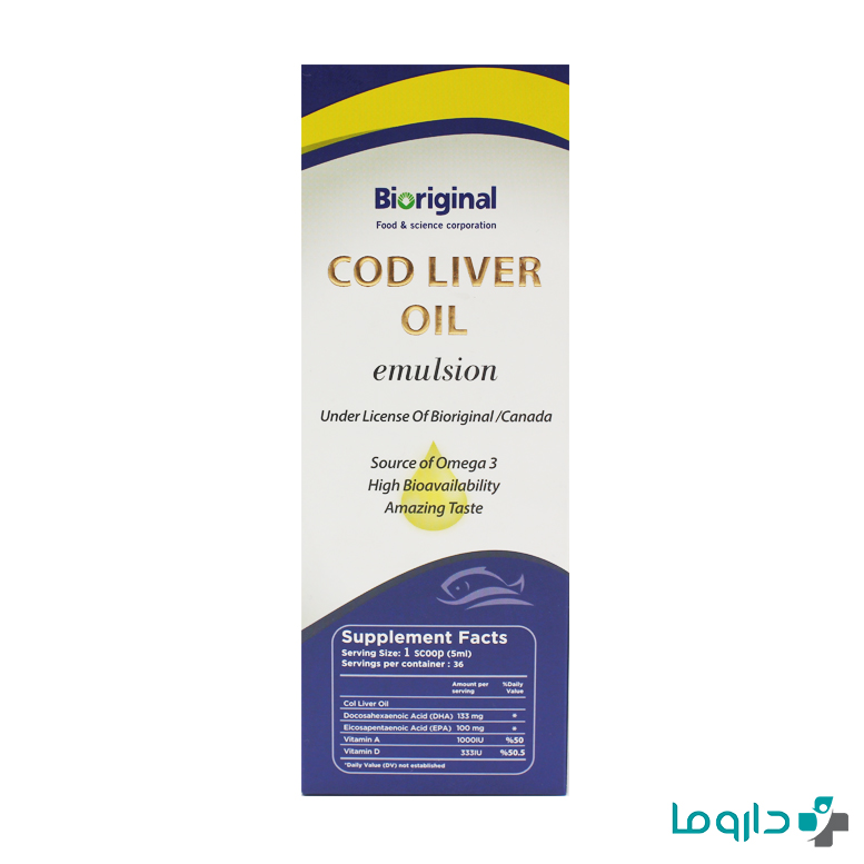 price cod liver oil emulsion bioriginal 180ml