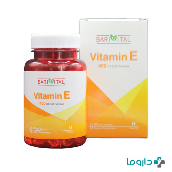 vitamin e 400 iu barivital 30 soft capsules