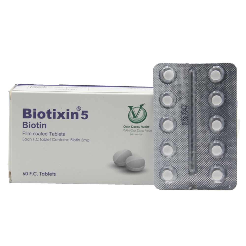 قرص بیوتیكسین ۵ اوكسین داروی وشت