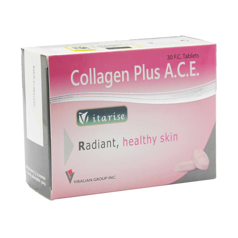 قرص کلاژن به همراه ویتامین های A.C.E ویتارایس